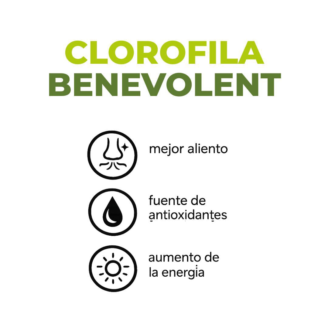 Clorofila Benevolent X 60 Ml