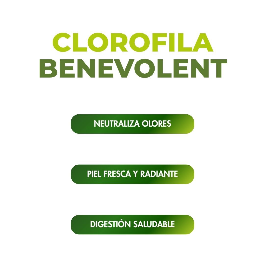 Clorofila Benevolent X 60 Ml